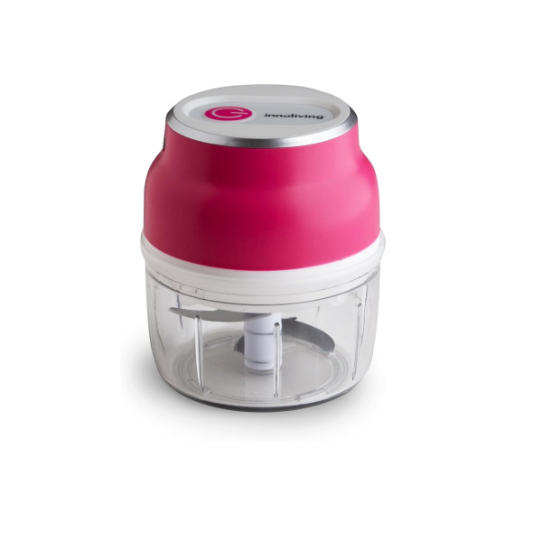 MINI TRITATUTTO RICARICABILE USB FUCSIA
