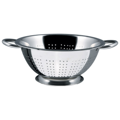 COLAPASTA CON BASE INOX CM.24