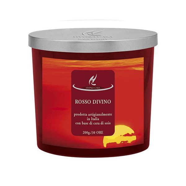 CANDELA ROSSO DIVINO HYPNO CASA 200GR