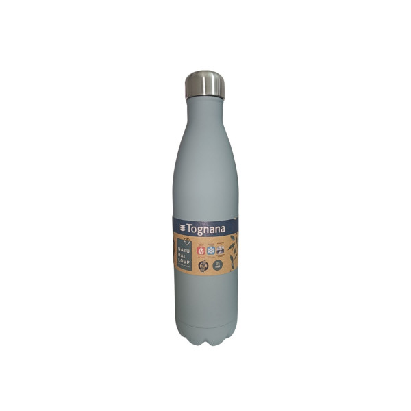 BORRACCIA TERM INOX 18-10 0.75LT GRIGIA