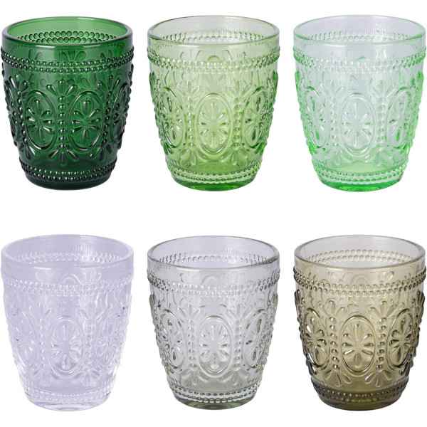 VDE SET 6 BICCHIERI 300ML IMPERIAL GREEN