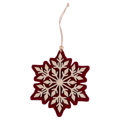SET 8 APPENDINI FIOCCO DI NEVE CHIC