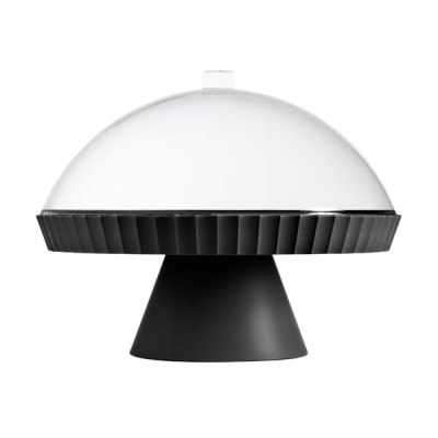 BLIM + ALZATA AGORÀ Ø 33 CM CON PALETTA CARBON BLACK