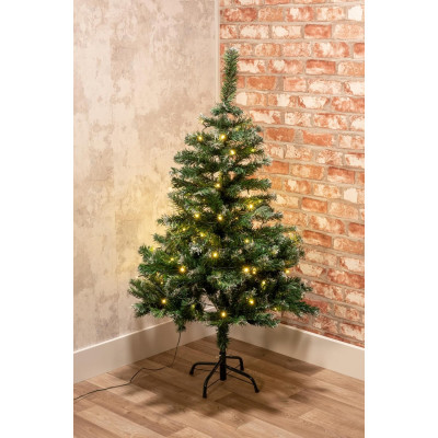 ALBERO DI NATALE INNEVATO H 120 CM