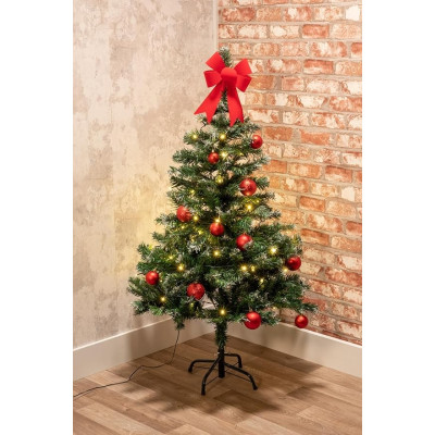 ALBERO DI NATALE INNEVATO H 120 CM