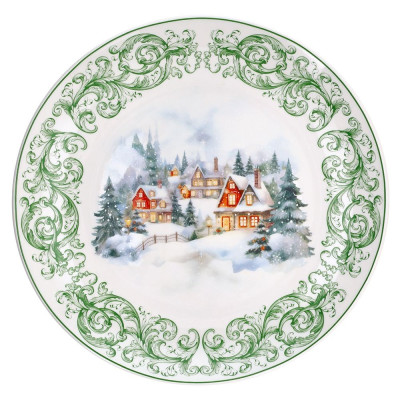 PIATTO PANETTONE 30 CM WINTER S DREAM