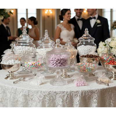 POTICHE IN VETRO RADIUS H 18CM