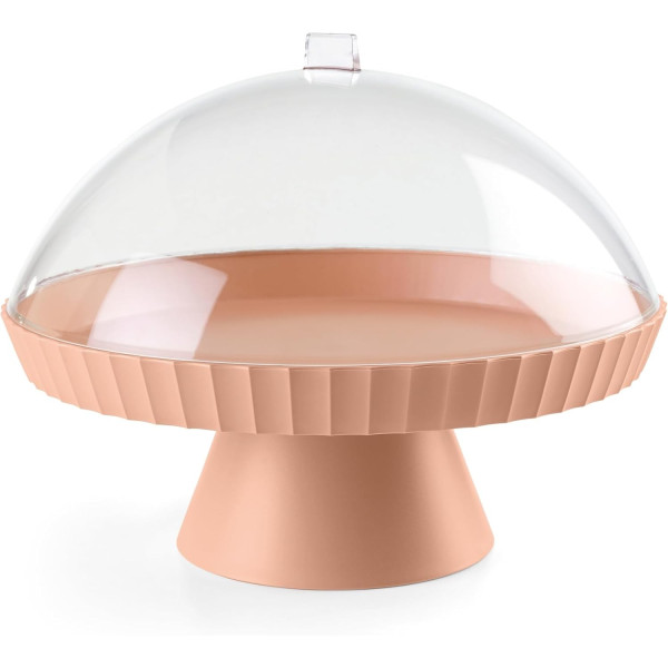 BLIM + ALZATA AGORÀ Ø 33 CM CON PALETTA PINK SAND