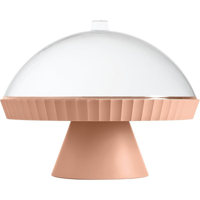 BLIM + ALZATA AGORÀ Ø 33 CM CON PALETTA PINK SAND