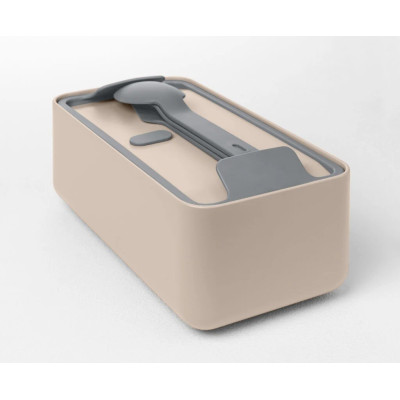 BLIM + PORTAPRANZO LUNCHBOX BAULETTO MOKA GREY