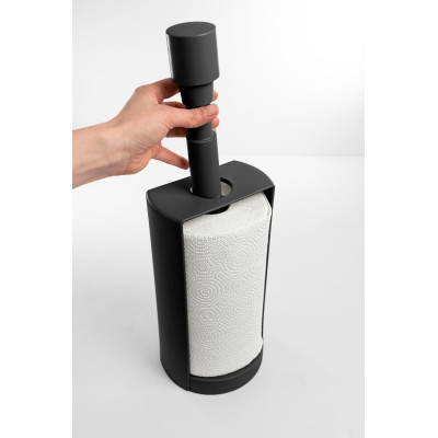 PORTAROTOLO STOP CARBON BLACK