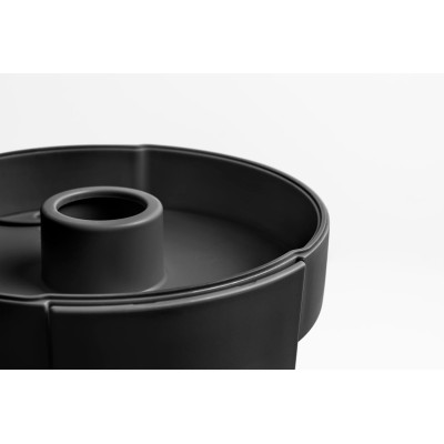 PORTAROTOLO STOP CARBON BLACK