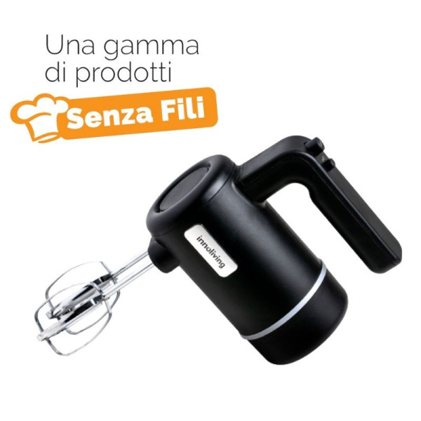 INNOLIVING SBATTITORE SENZA FILI RICARICABILE INN-692