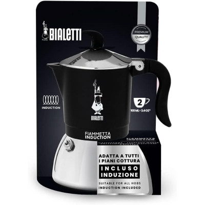 BIALETTI FIAMMETTA INDUCTION 2TZ NERA