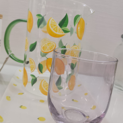 MCR CARAFFA IN VETRO BOROSILICATO 1,6 LT LIMONI
