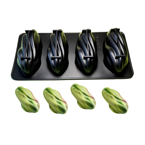 STAMPO SILICONE FRUTTA REALISTICA- PISTACCHIO