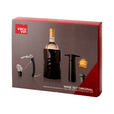 VACU VIN SET SALVAVINO 5PZ CON POMPA