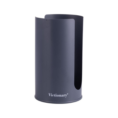 VDE PORTA BICCHIERI IN METALLO GRIGIO VICTIONARY