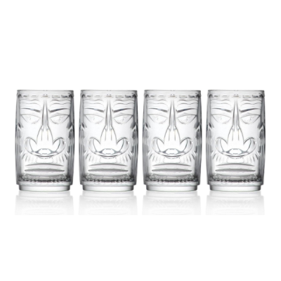 RCR SET 4 PZ BICCHIERI TIKI SARDINIA