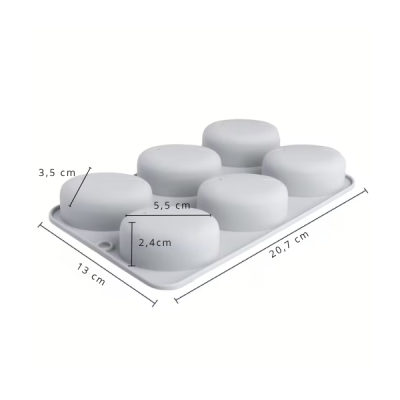STAMPO SILICONE FRUTTA REALISTICA - MINI CHICCO CAFFE