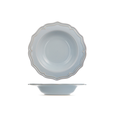 H&H SERVIZIO PIATTI 18 PEZZI SINFONIA LIGHT BLUE