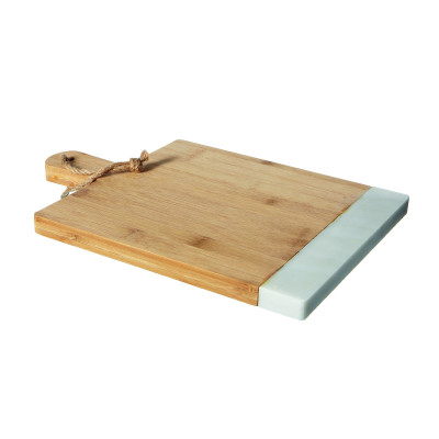 TAGLIERE RETTANGOLARE BAMBOO E MARMO