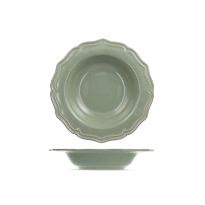 H&H SERVIZIO PIATTI 18 PEZZI SINFONIA GREEN