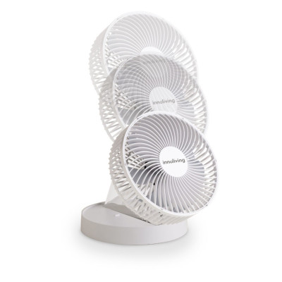 INNOLIVING VENTILATORE PIEGHEVOLE RICARICABILE 19 CM
