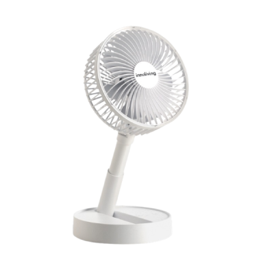 INNOLIVING VENTILATORE PIEGHEVOLE RICARICABILE 19 CM