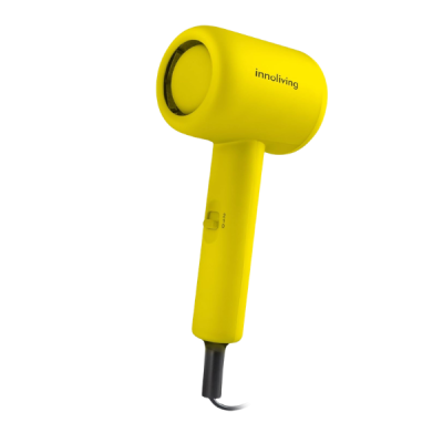 INNOLIVING MINI ASCIUGACAPELLI 1000W GIALLO FLUO INN-612Y