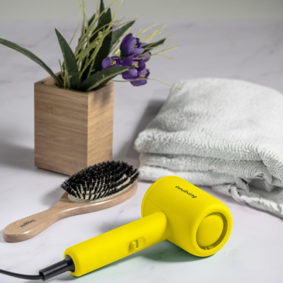 INNOLIVING MINI ASCIUGACAPELLI 1000W GIALLO FLUO INN-612Y