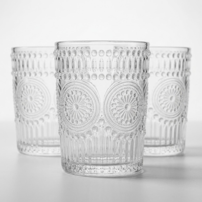 SET 3 BICCHIERI ACQUA 300CC IMPERIAL TRASPARENTI