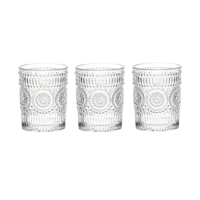 SET 3 BICCHIERI ACQUA 300CC IMPERIAL TRASPARENTI