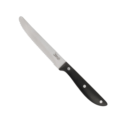 SALVINELLI SET 6 COLTELLI TAVOLA PUNTA TONDA LINEA BISTROT