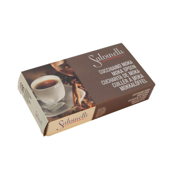 SALVINELLI CONFEZIONE 100 CUCCHIAINI CAFFÈ MOD. RIMINI