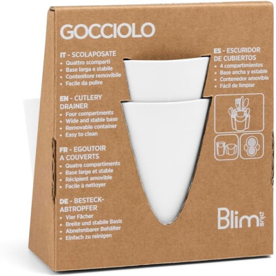 BLIM + SCOLAPOSATE GOCCIOLO ARTIC WHITE