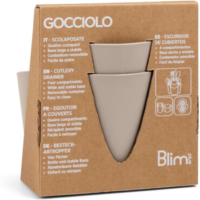 BLIM + SCOLAPOSATE GOCCIOLO MOKA GREY