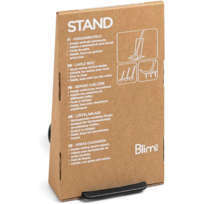BLIM + POGGIAMESTOLO STAND CARBON BLACK