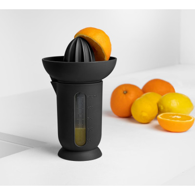 BLIM + SPREMIAGRUMI UFO CON CARAFFA GRADUATA CARBON BLACK