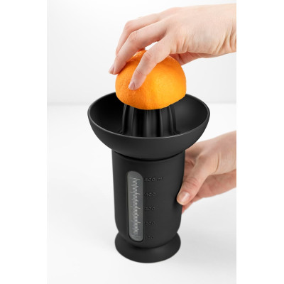 BLIM + SPREMIAGRUMI UFO CON CARAFFA GRADUATA CARBON BLACK