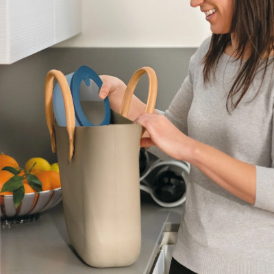 GUZZINI SET 3 CONTENITORI TONDI STORE & MORE BIO