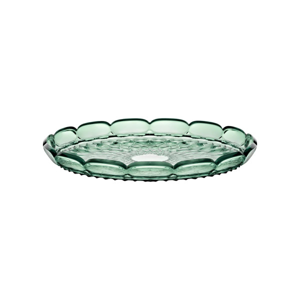 GUZZINI VASSOIO TONDO GRANDE 36CM VANITY MATCHA GREEN