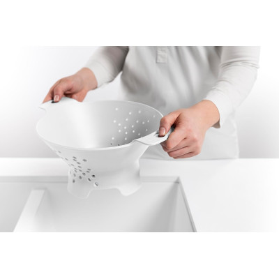 BLIM + SCOLAPASTA COSMO 25 CM ARTIC WHITE