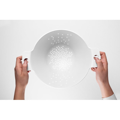 BLIM + SCOLAPASTA COSMO 25 CM ARTIC WHITE