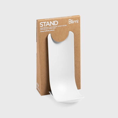 BLIM + STAND POGGIAMESTOLO VERTICALE ARTIC WHITE