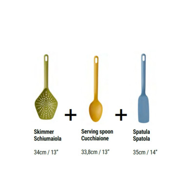 GUZZINI SET 3 MESTOLI CHEF LINE