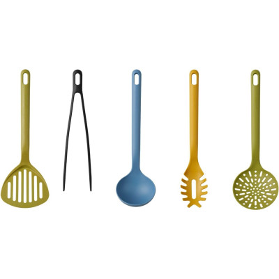 GUZZINI SET 5 UTENSILI DA CUCINA CHEF LINE