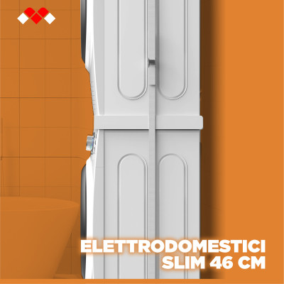 MELICONI BASE DI SOVRAPPOSIZIONE LAVATRICE E ASCIUGATRICE TORRE SLIM