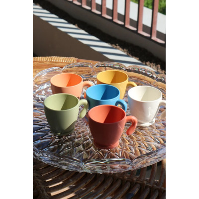GUZZINI SET 6 TAZZINE CAFFÈ INFRANGIBILI COFFEE POP