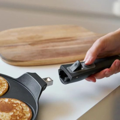 GUZZINI PADELLA PANCAKE  COOK&SPACE  CON MANICO REMOVIBILE